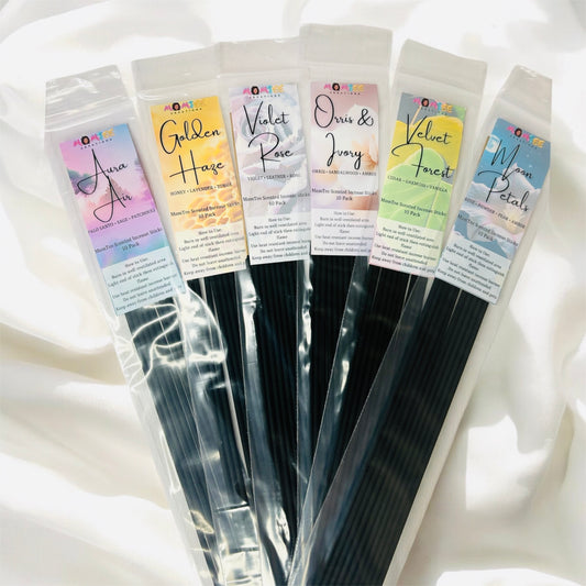 Handcrafted 11” Scented Incense Sticks by MomTee Creations